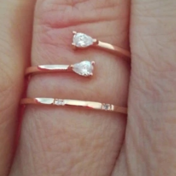 Bou Copper Cubic Zirconia resizable Ring! -- New! - Picture 5 of 7